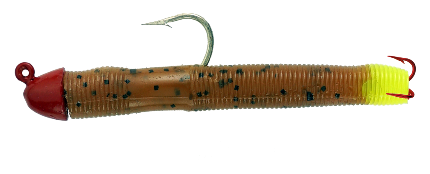 Ultimate Cheater Jig: 1/4 oz. Crappie & Panfish Fishing Lure (2-Pack)