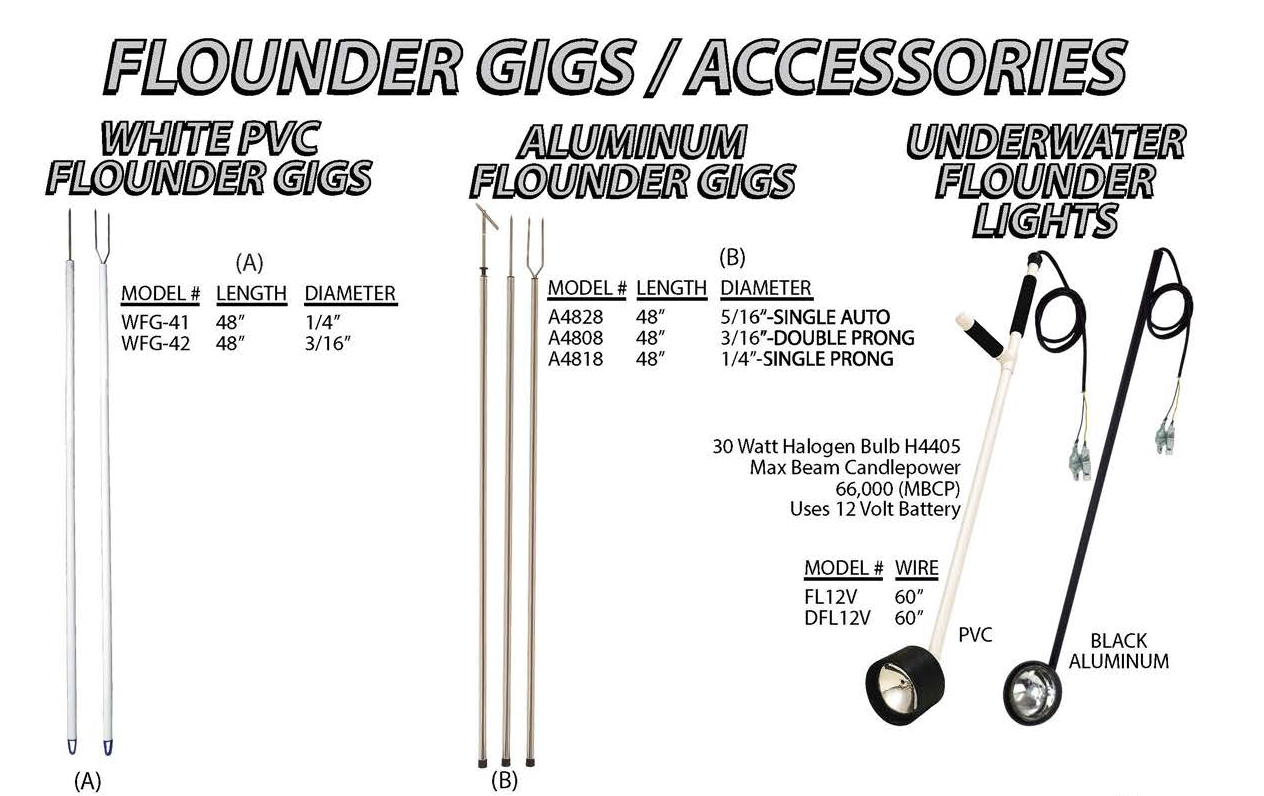 Ultimate Flounder Gig: Durable, Lightweight, and Effective Fishing Spear
