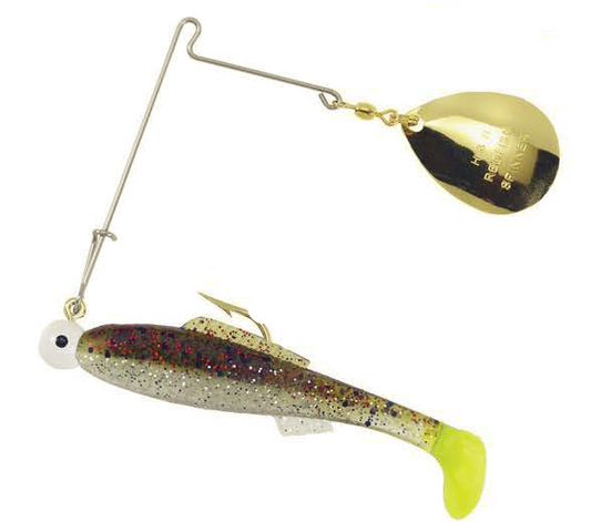 Versatile Cocahoe Minnow Jig Spin: Lifelike Lure for Freshwater and Saltwater Fishing
