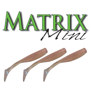 2 Inch Dockside Matrix Mini Soft Plastic Fishing Lures (15-Pack) Vibrant Colors