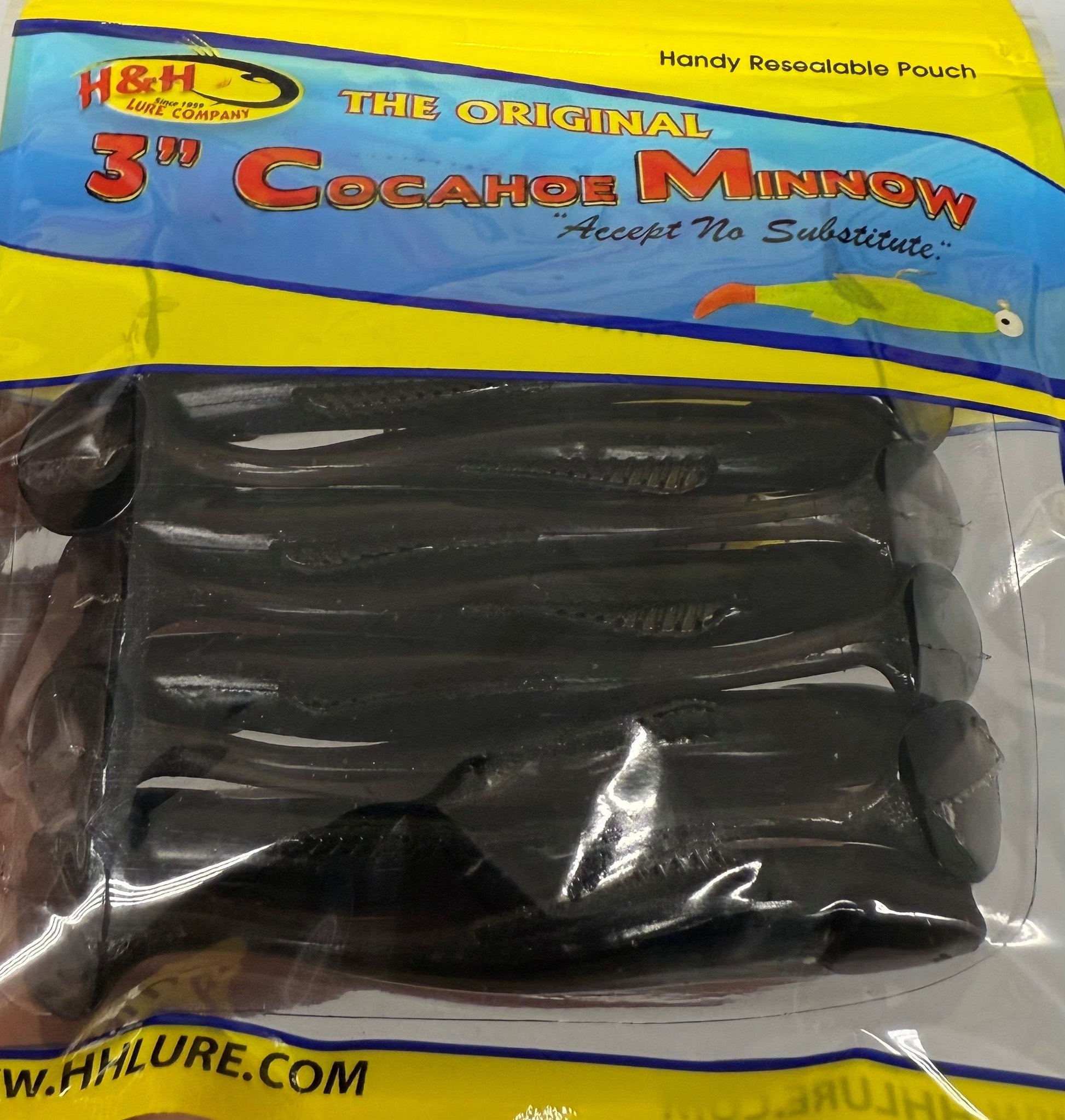 Premium 3-inch Cocahoe Minnow Soft Plastic Fishing Lure (10-pack)